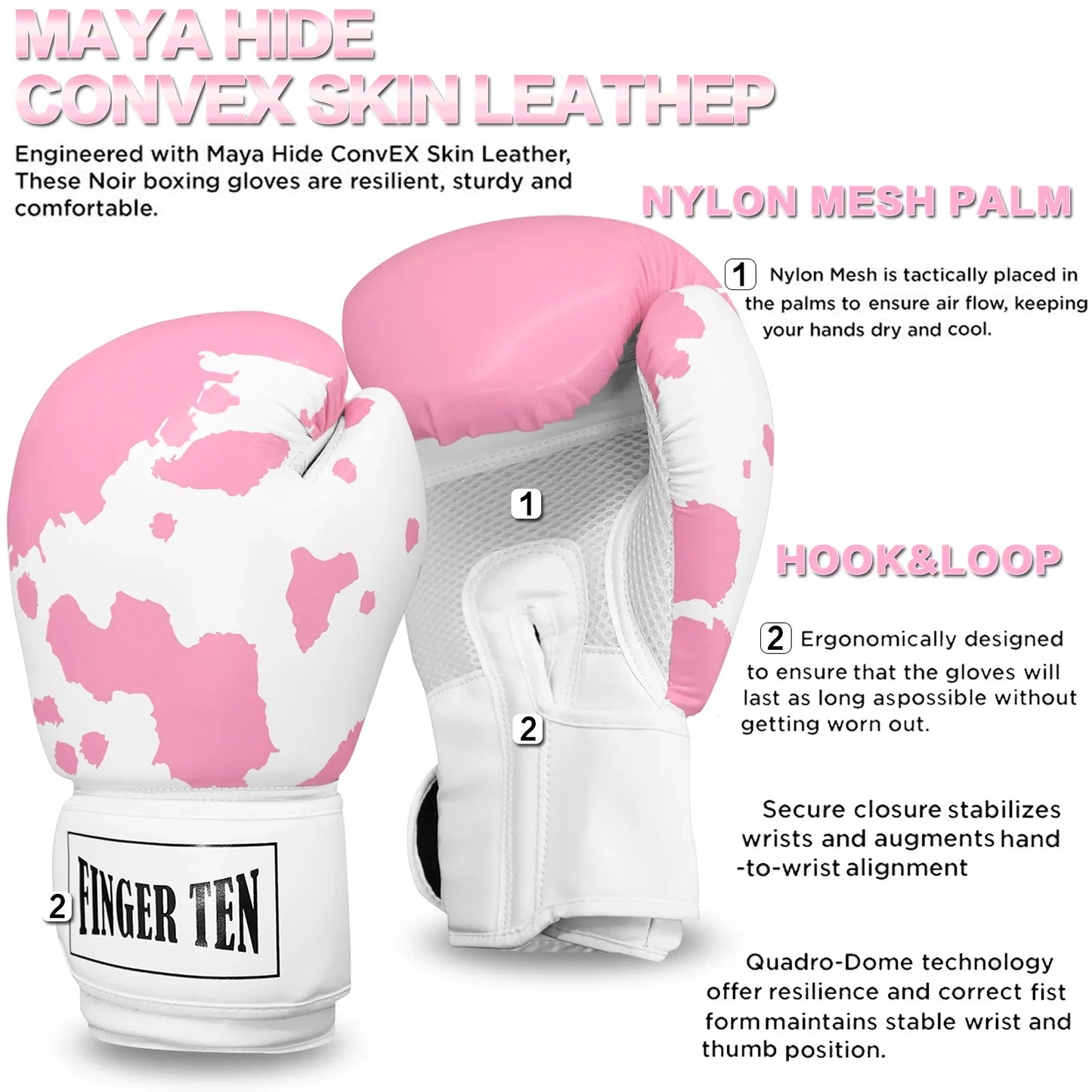 BS12 Training Protector Boxing Gloves for Women