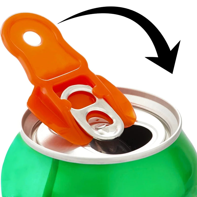 🔥Easy Can Opener,Soda Beer Can Opener & Beverage Can Cover Protector