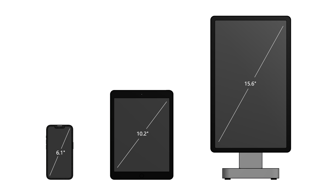 Lite Smartphone Display