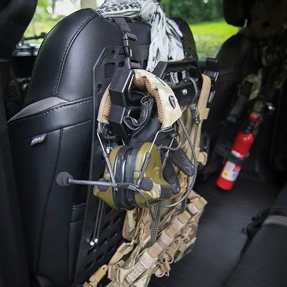 Car Seat Back MOLLE Storage Panel