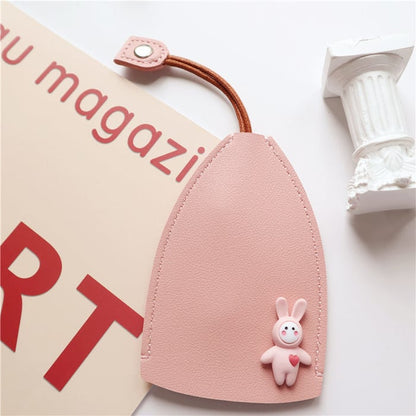 Creative pull-out cute large-capacity car key case