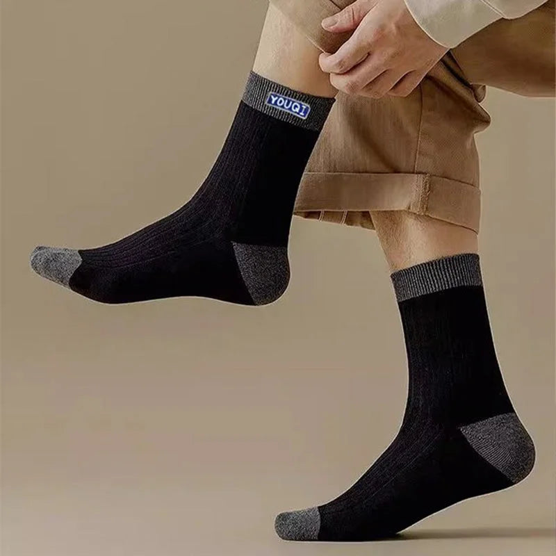 Colorblock Thermal Mid-Calf Socks