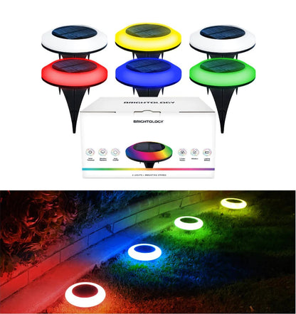 Colorful Solar Lights Outdoor