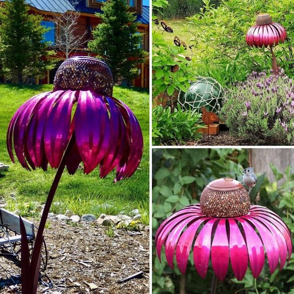 🔥LAST DAY 70% OFF🔥Outdoor Flower Bird Feeder 🌹Mother's Day Decora Gift💖