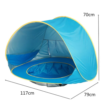 Baby Beach Shade Splash Tent🌊