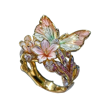 🌸Butterfly Flower Ring🌸