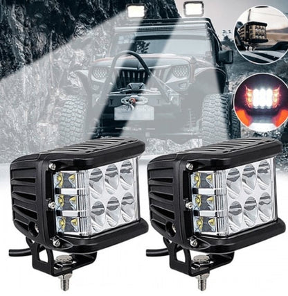 Car Dual Sides LED Dual Color Light