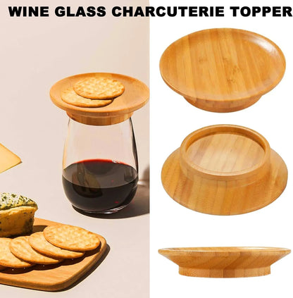 🍷Wine Glass Charcuterie Topper