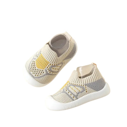 BuddyBoots Breathable Cotton Mesh Kids Sneakers