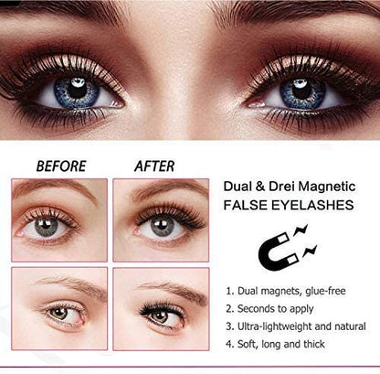 🔥🔥🔥REUSABLE MAGNETIC EYELASH SET