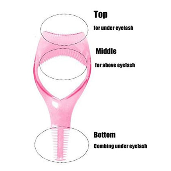 Latulo 3 in 1 Eyelashes Tools Mascara Shield Applicator Guard