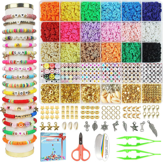 Clay Beads Bracelet Making Kit