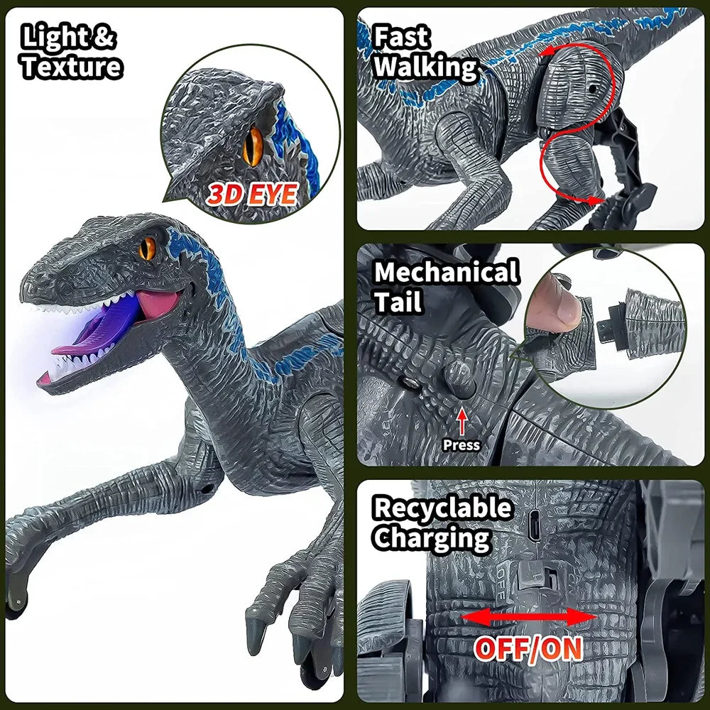 2024 Optimal Children Gifts Realistic Remote Control Dinosaur Toy