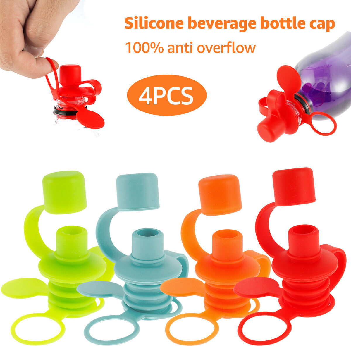 Baby Silicone Water Bottle Cap