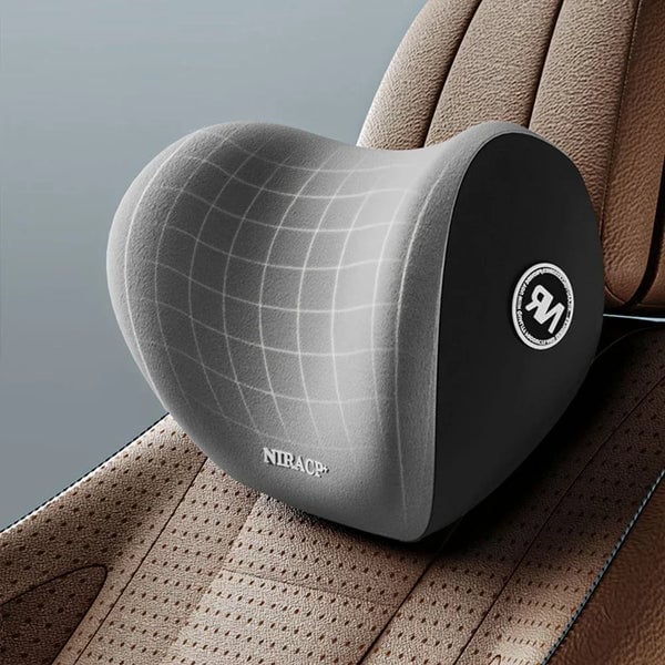 Car Headrest & Lumbar Support Cushion