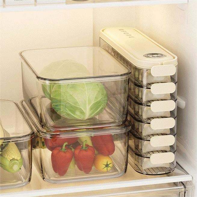 2024 New Year Special Offer🥟Fridge Storage Boxes With Lids