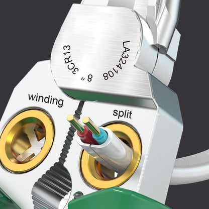 8-in-1 multifunction wire tabisolier scissors with an electrical test