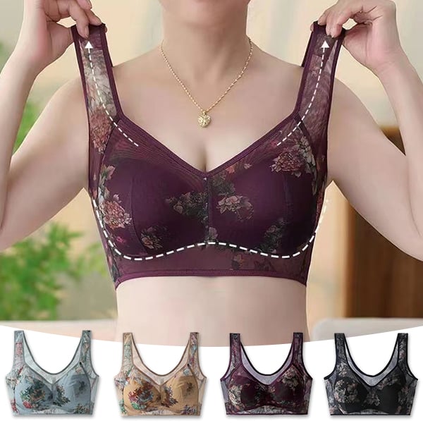 😍Last Day 50% OFF😍 - Lace Buttonless Comfortable Bra