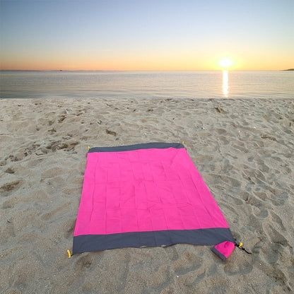 🏆LAST DAY 49% OFF🤽‍♂️Sandproof Beach Blanket Lightweight👨‍👩‍👧‍👦