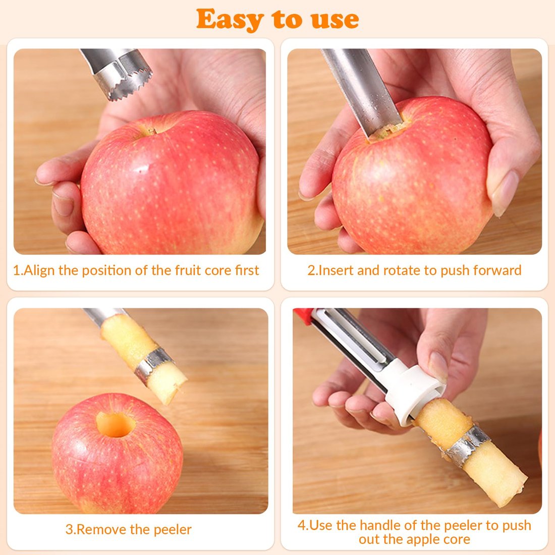 Moonlightish Apple Corer Remover