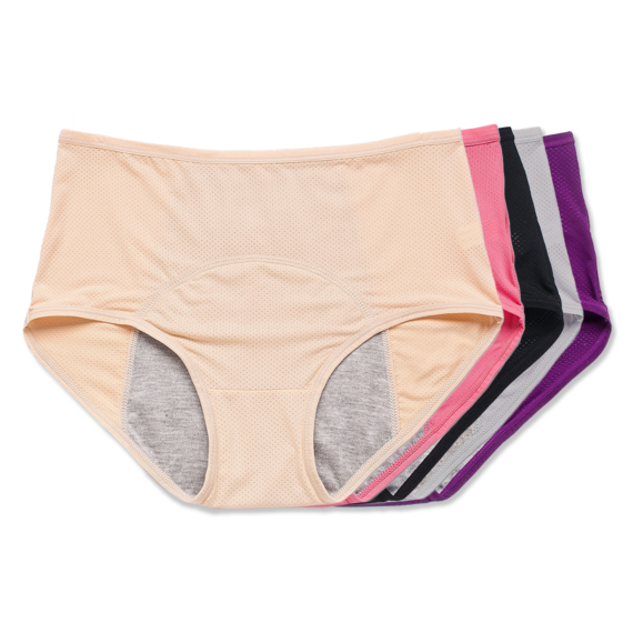 Comfy & Discreet Leakproof Underwear (5-Pack)