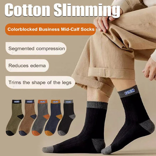 Colorblock Thermal Mid-Calf Socks