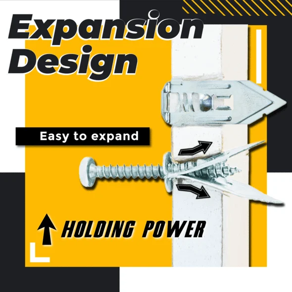 (🎅Super Hot Sale - 🔥Save 49%) Self-Drilling Anchor Screws