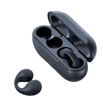 Clip-on bone conduction sports Bluetooth earphones