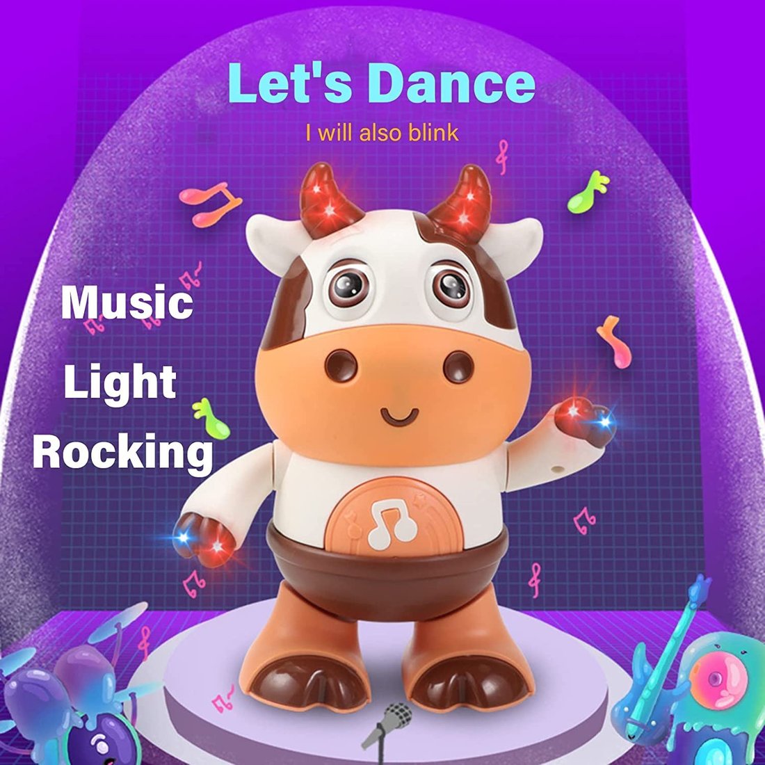 Baby Cow Musical Toys