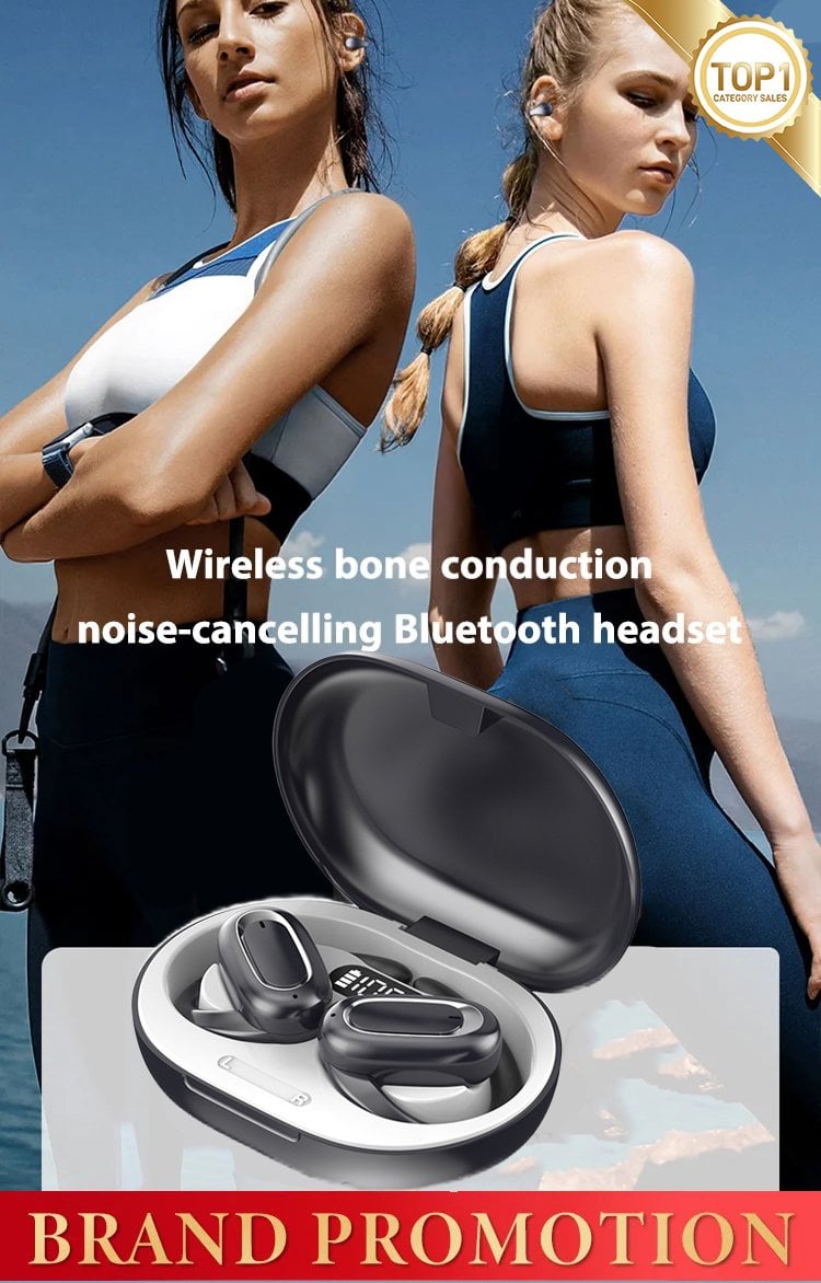 3D Surround Sound Open OWS Bluetooth Headset