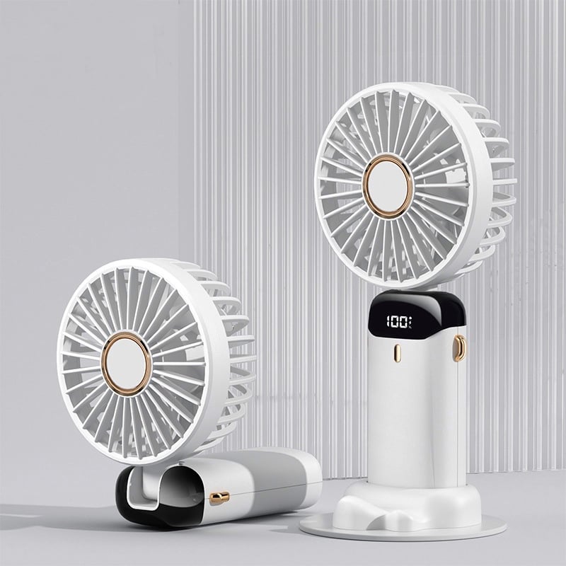 2024 New Upgrade LED Mini Handheld Fan