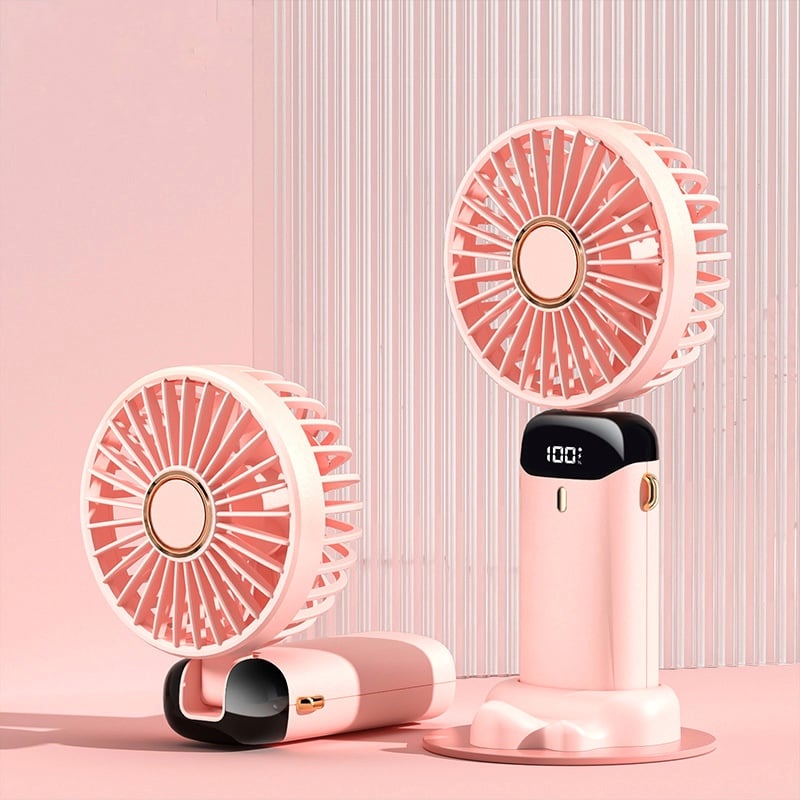 2024 New Upgrade LED Mini Handheld Fan