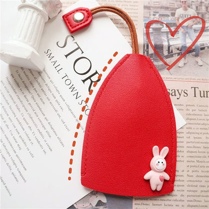 Creative pull-out cute large-capacity car key case