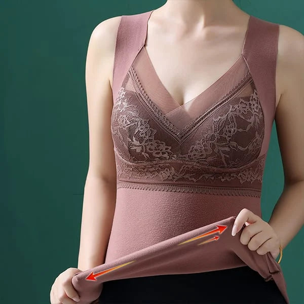 2-in-1 Built-in Bra Thermal Underwear