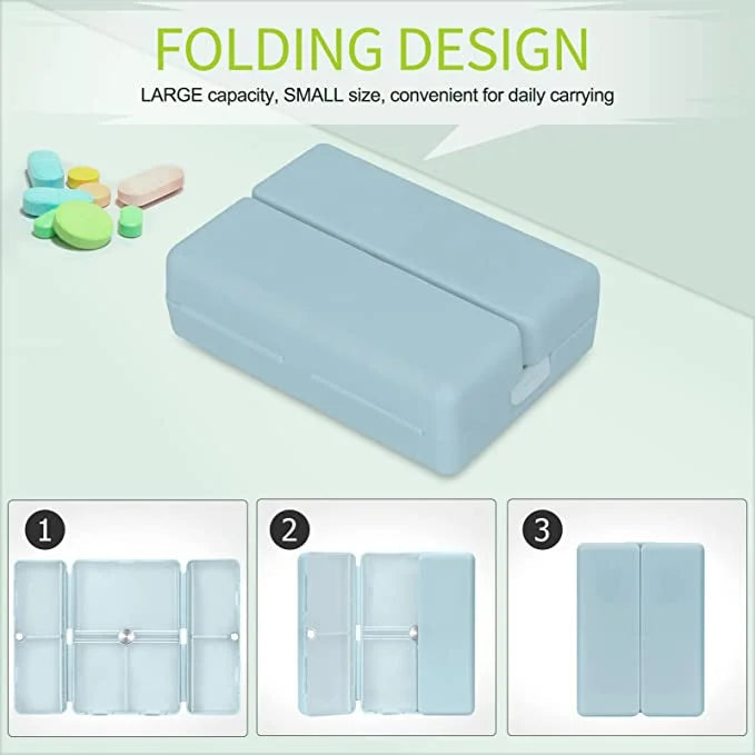 💊7 Compartments Portable Pill Case