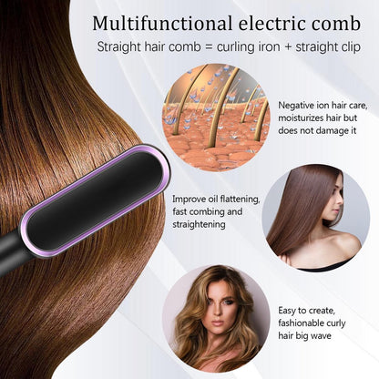 💥Clearance Sale 49% OFF💖Negative Ion Hair Straightener Styling Comb