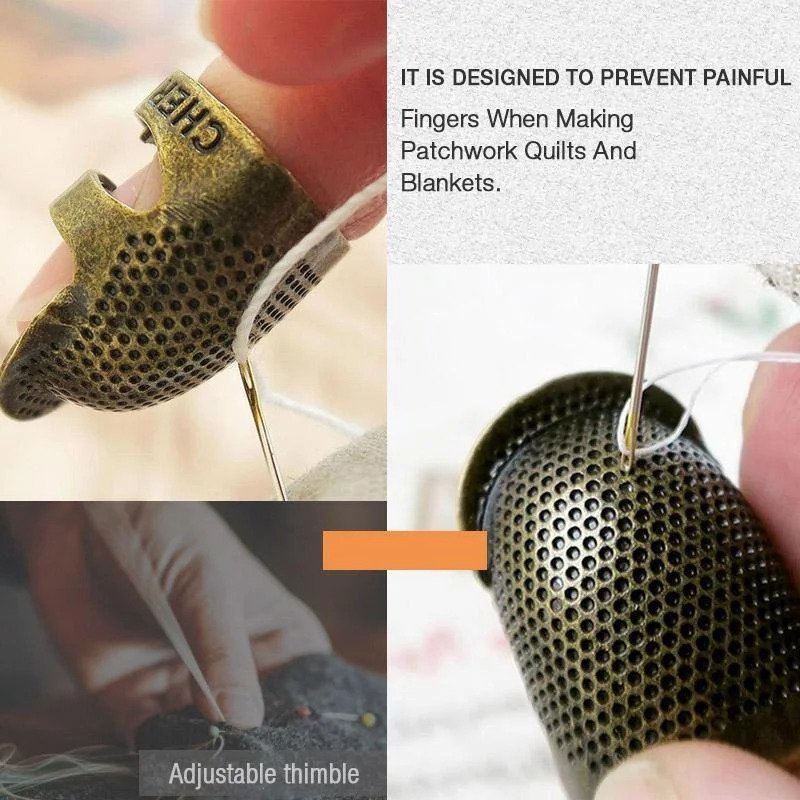 2 Pack Sewing Thimble Finger Protector