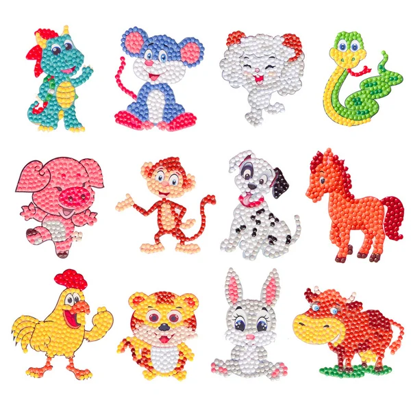 (🔥 🎁2024 New Year Hot Sale🎁 59% OFF)DIY children's free stick cartoon diamond painting