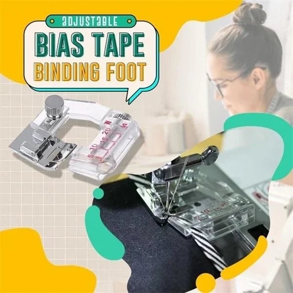 Maximumf Adjustable Bias Tape Binding Foot