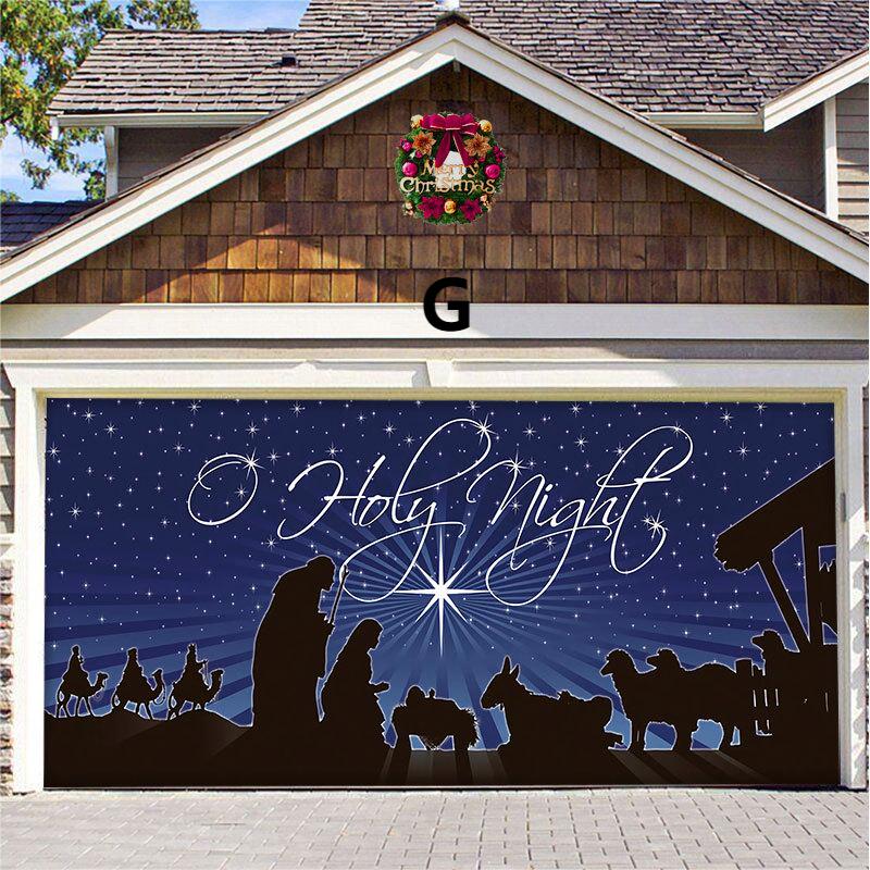 2023 New Christmas Garage Door Decoration