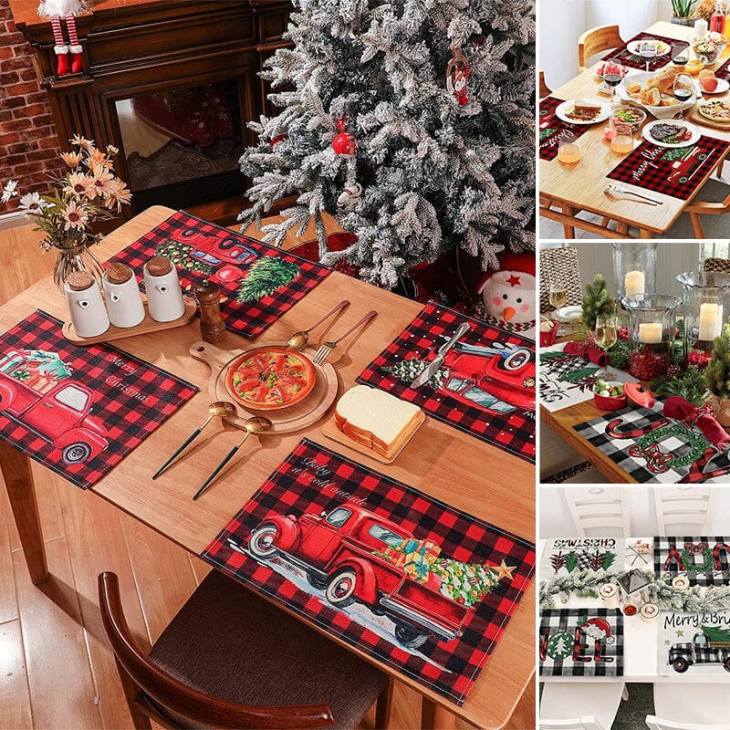 Christmas Plaid Placemat