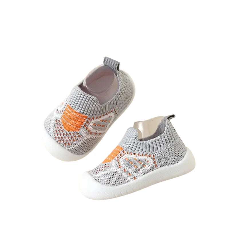 BuddyBoots Breathable Cotton Mesh Kids Sneakers