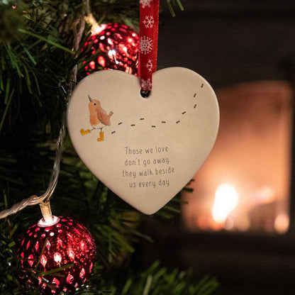 Christmas Heart Hanging Ornament🎅