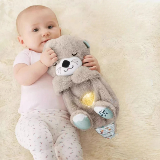 CuddleOtter Calming Plush Companion for Babies