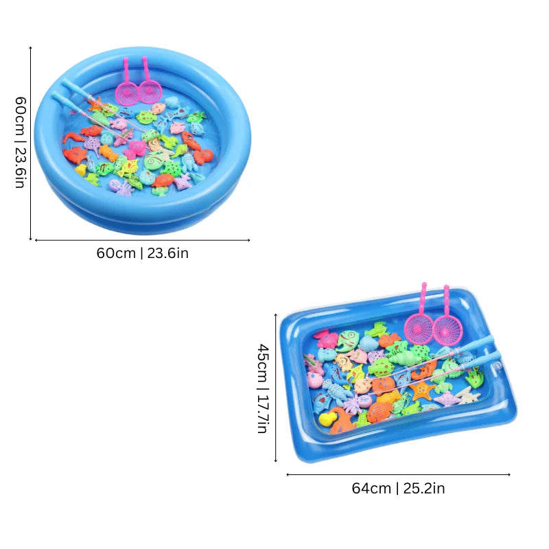 AquaCatch Magnetic Fishing Game for Kids