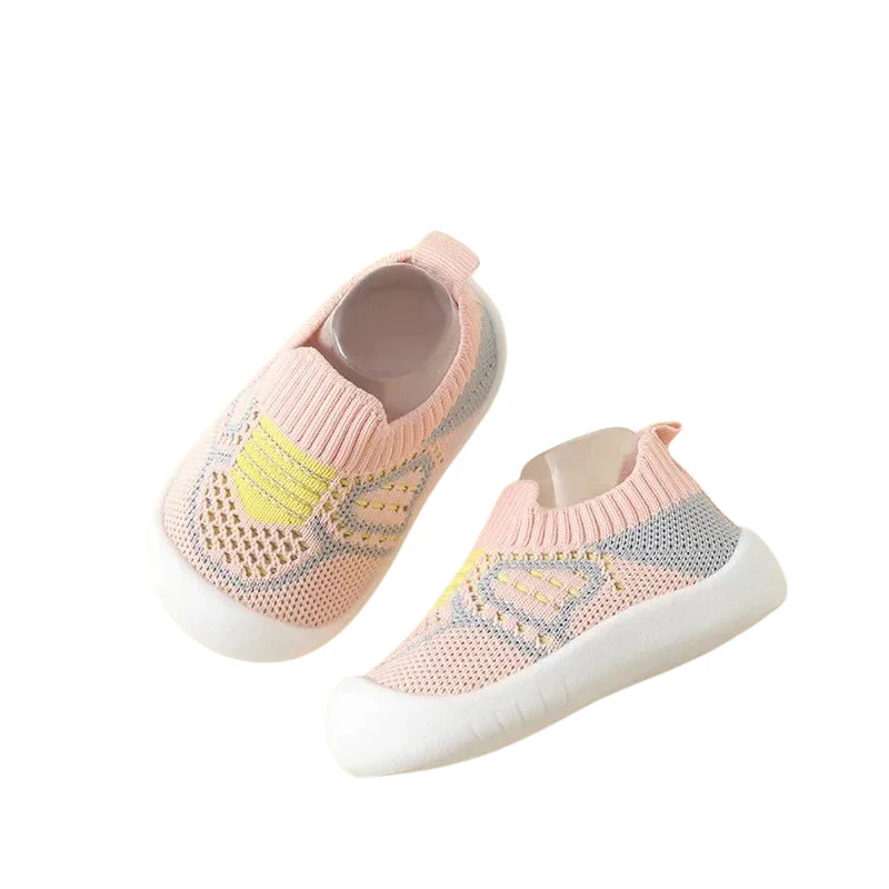 BuddyBoots Breathable Cotton Mesh Kids Sneakers