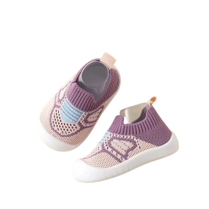 BuddyBoots Breathable Cotton Mesh Kids Sneakers