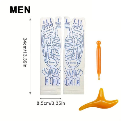 AcuSocks™ Reflexology Chart Socks