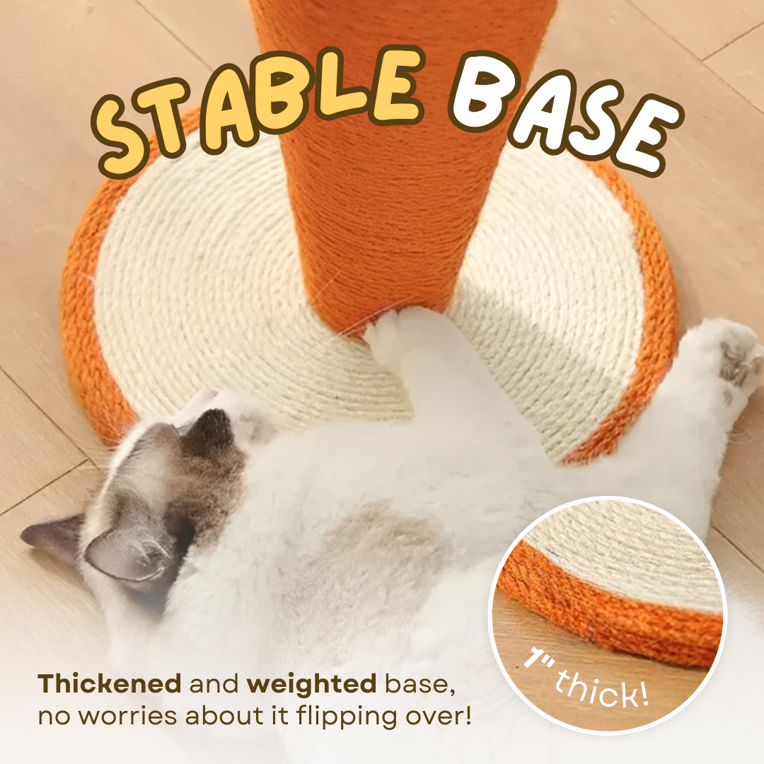 Carrot Cat Scratching Post