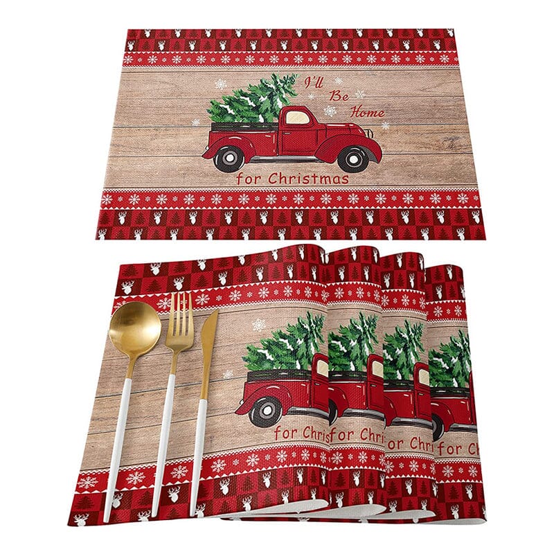 Christmas Plaid Placemat